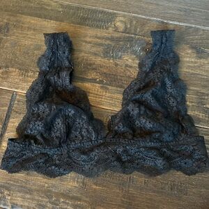 Victoria's Secret Black Lace Bralette